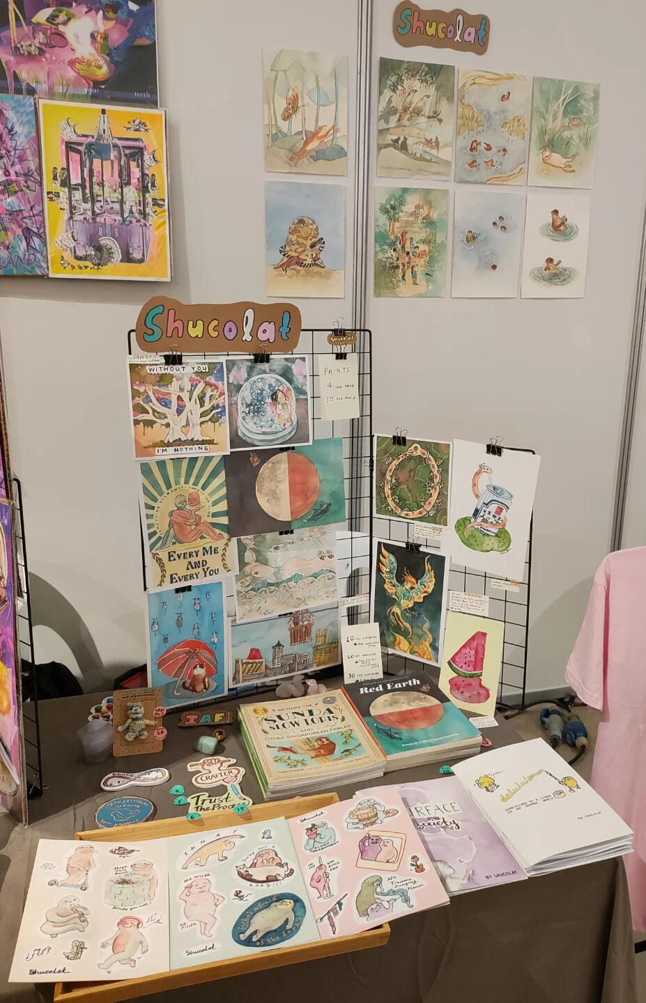 Illustration Arts Festival, 6-7 July'24, Artspace@Helutrans Tanjong Pagar, Singapore.