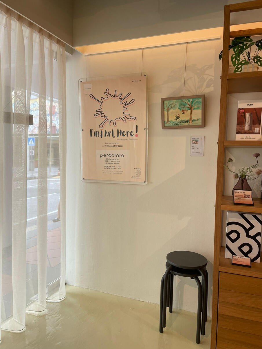 Solo Show at Percolate Cafe (Pickering), 9 October - 12 November'25 (extended, currently ongoing).