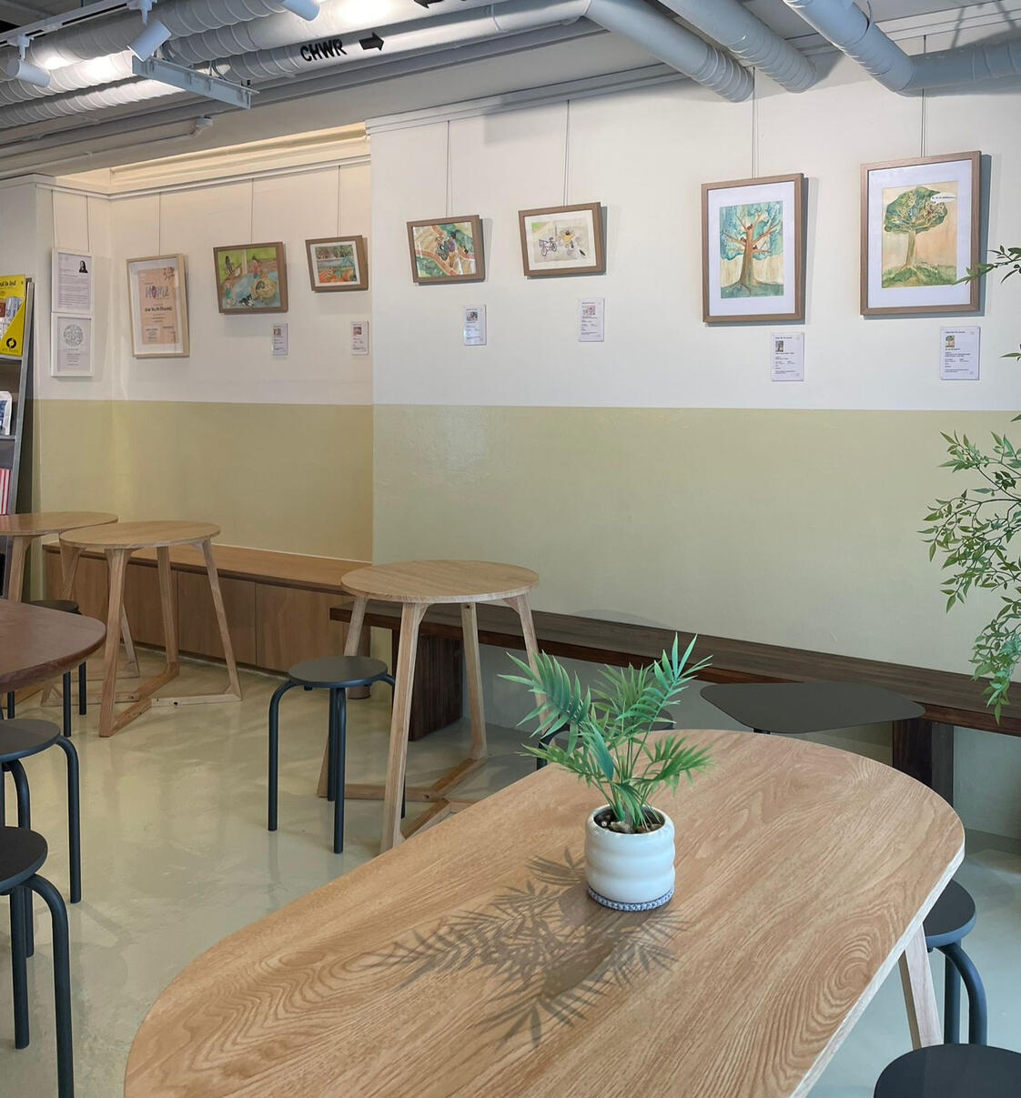 Solo Show at Percolate Cafe (Pickering), 9 October - 12 November'25 (extended, currently ongoing).