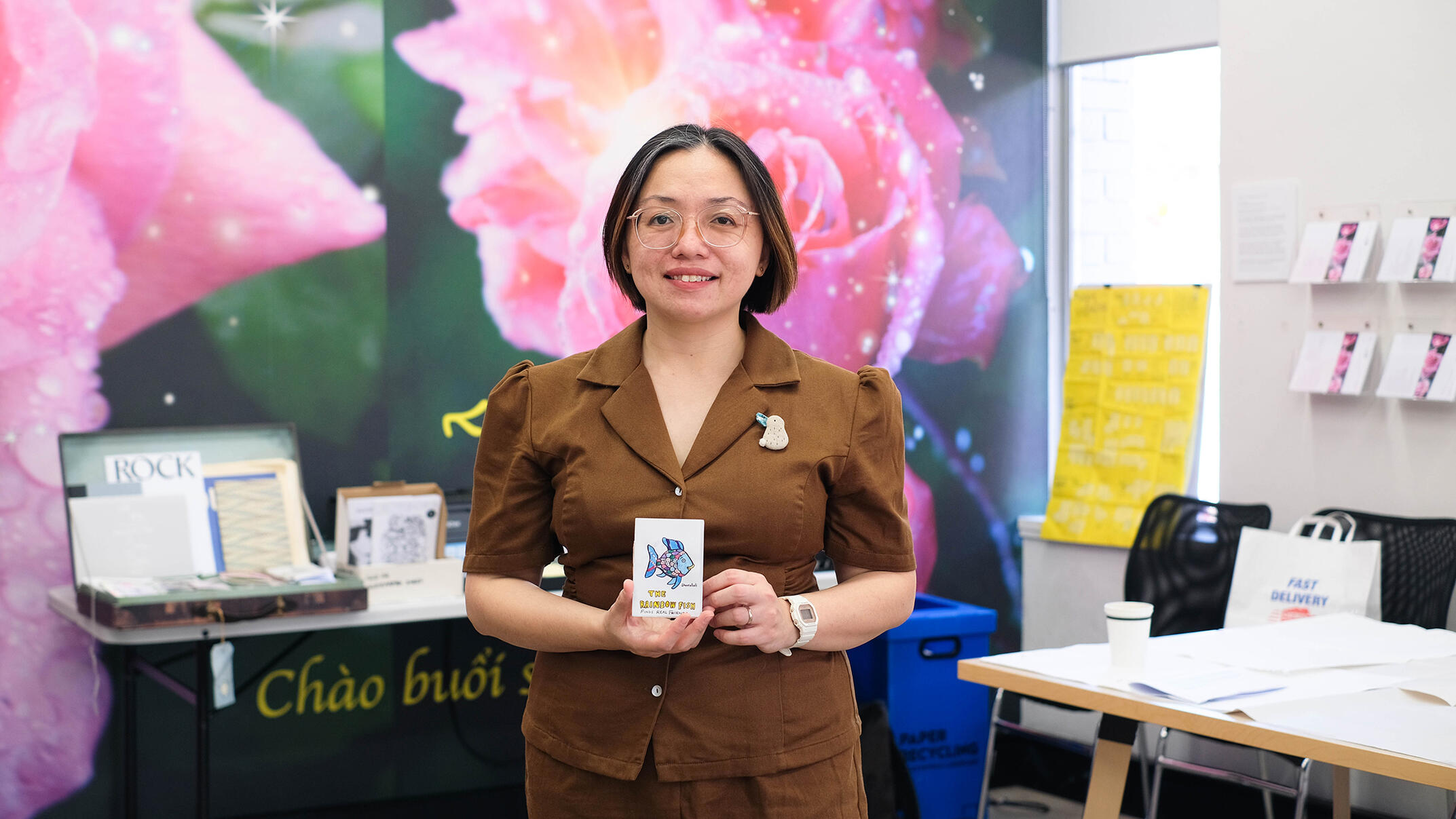 School of Zines workshop on Mending and Art As Therapy, Arts & Cultural Exchange, Parramatta, Sydney. Credits: Aphrodite Delaguiado