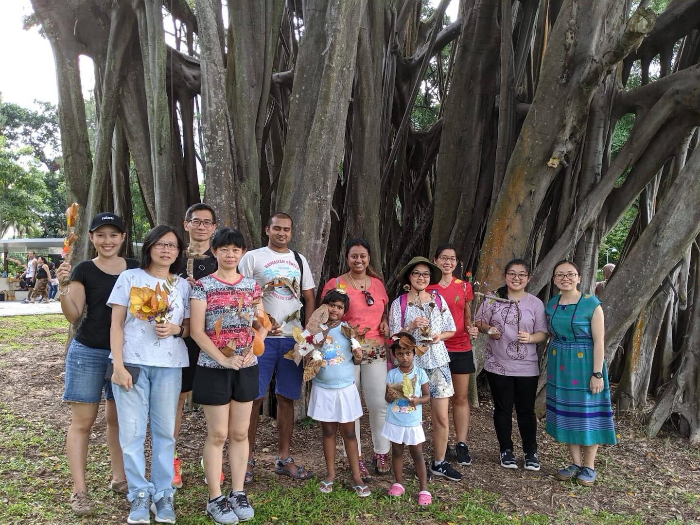 Community artist-art therapist for 'Of Gardens and Dreams, Taman Jurong', as part of Singapore Art Week (2020). Credits: Azmi