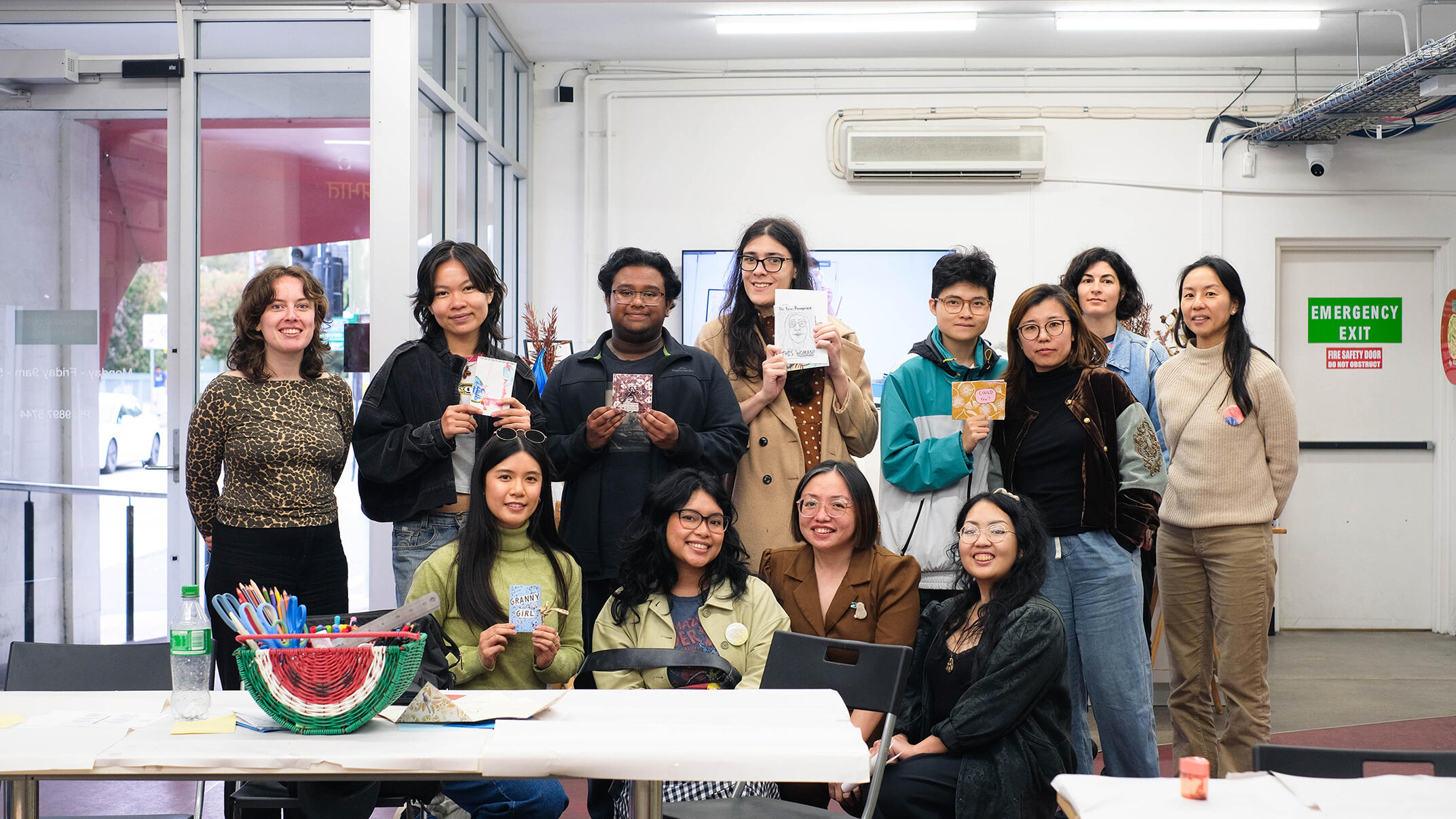 School of Zines workshop on Mending in Zine Making and Art As Therapy, 15 May'25 Arts & Cultural Exchange, Parramatta, Sydney. Credits: Aphrodite Delaguiado