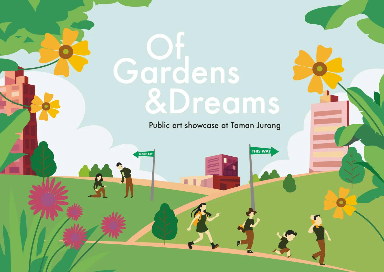 Community artist-art therapist for 'Of Gardens and Dreams, Taman Jurong', as part of Singapore Art Week (2020),