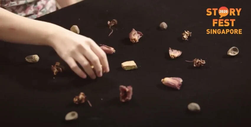 Storytelling Festival (2020), presentation on Mandalas, Singapore