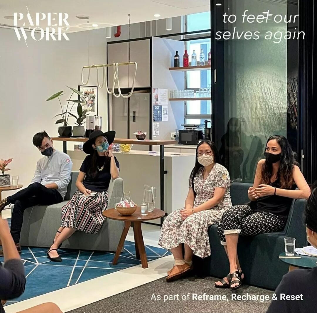 To Speak Freely With Our Selves, a Panel on Mental Health, 25 November'21, Paperwork Singapore.