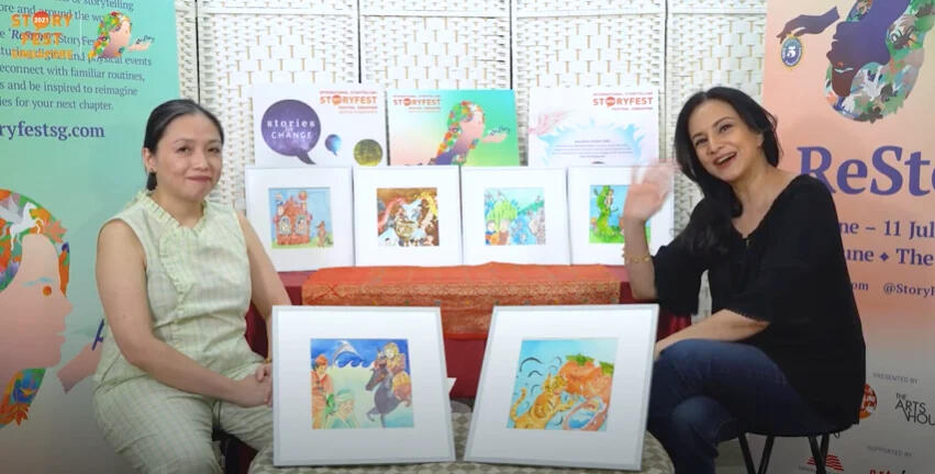 Storytelling Festival (2021), illustrator and speaker, Singapore